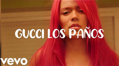 letra de gucci los paños karol g